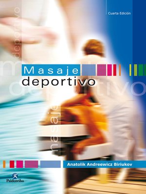cover image of El masaje deportivo